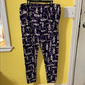 LuLaRoe Pants - LuLaRoe TC Halloween Mummy Leggings LuLaRoe Pants - LuLaRoe TC Halloween Mummy Leggings